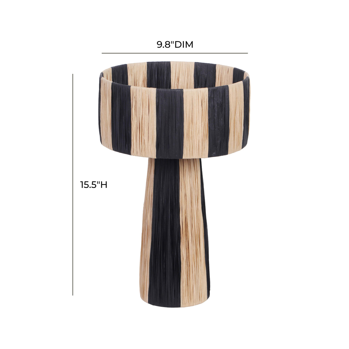 Shelby Raffia Table Lamp