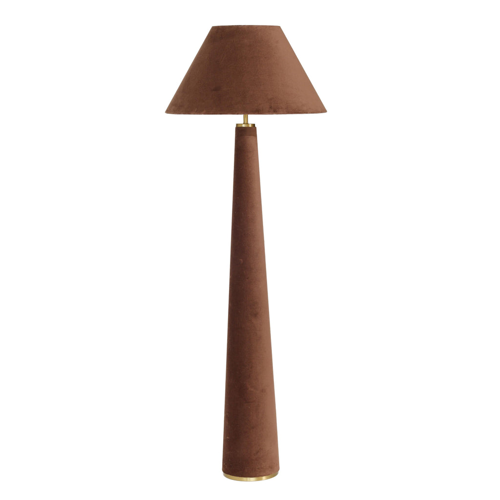 Graham Velvet Floor Lamp