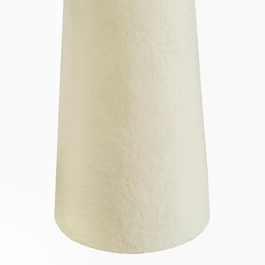 Yala Cream Papier Mache Floor Lamp