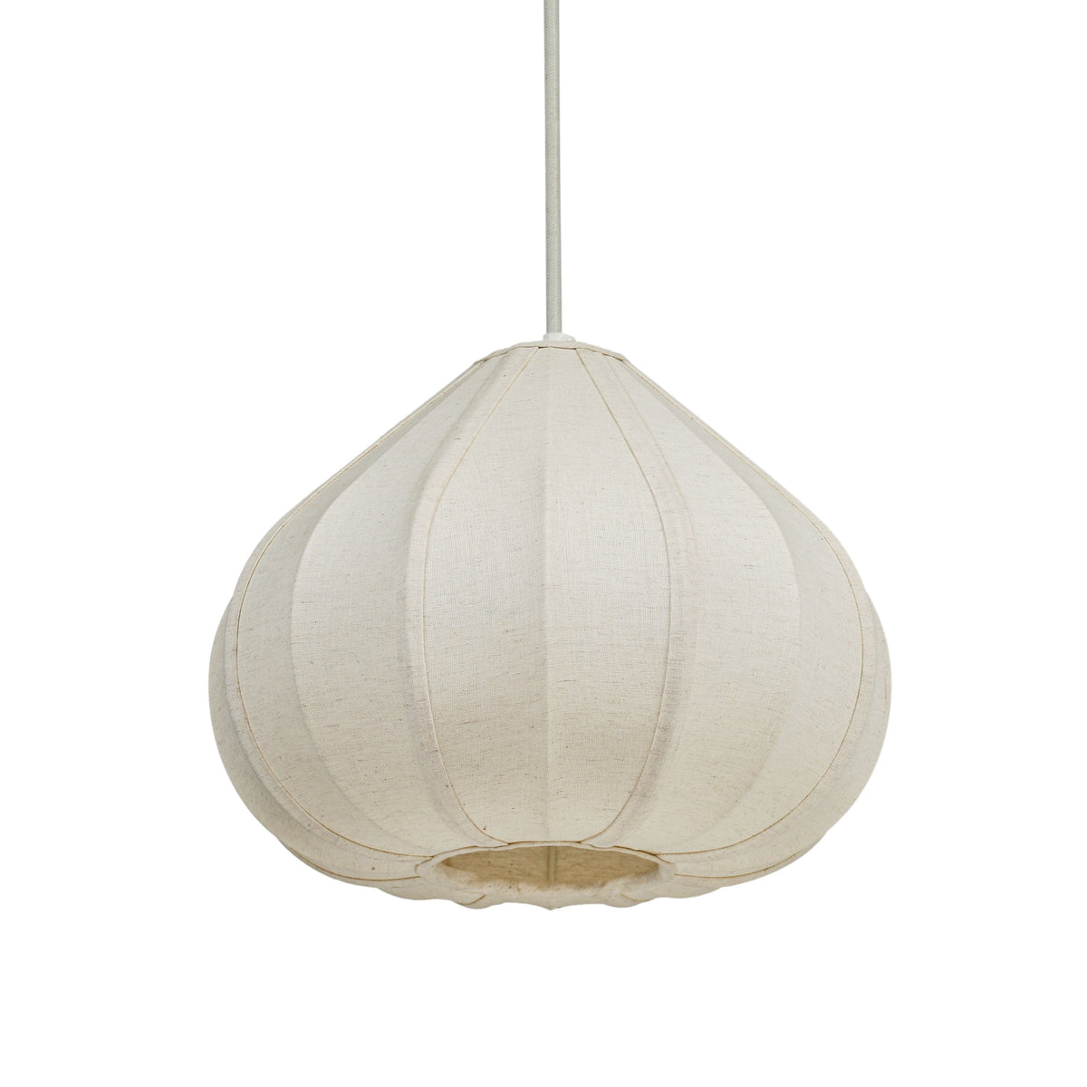 Zubeda Cotton Teardrop Pendant Lamp