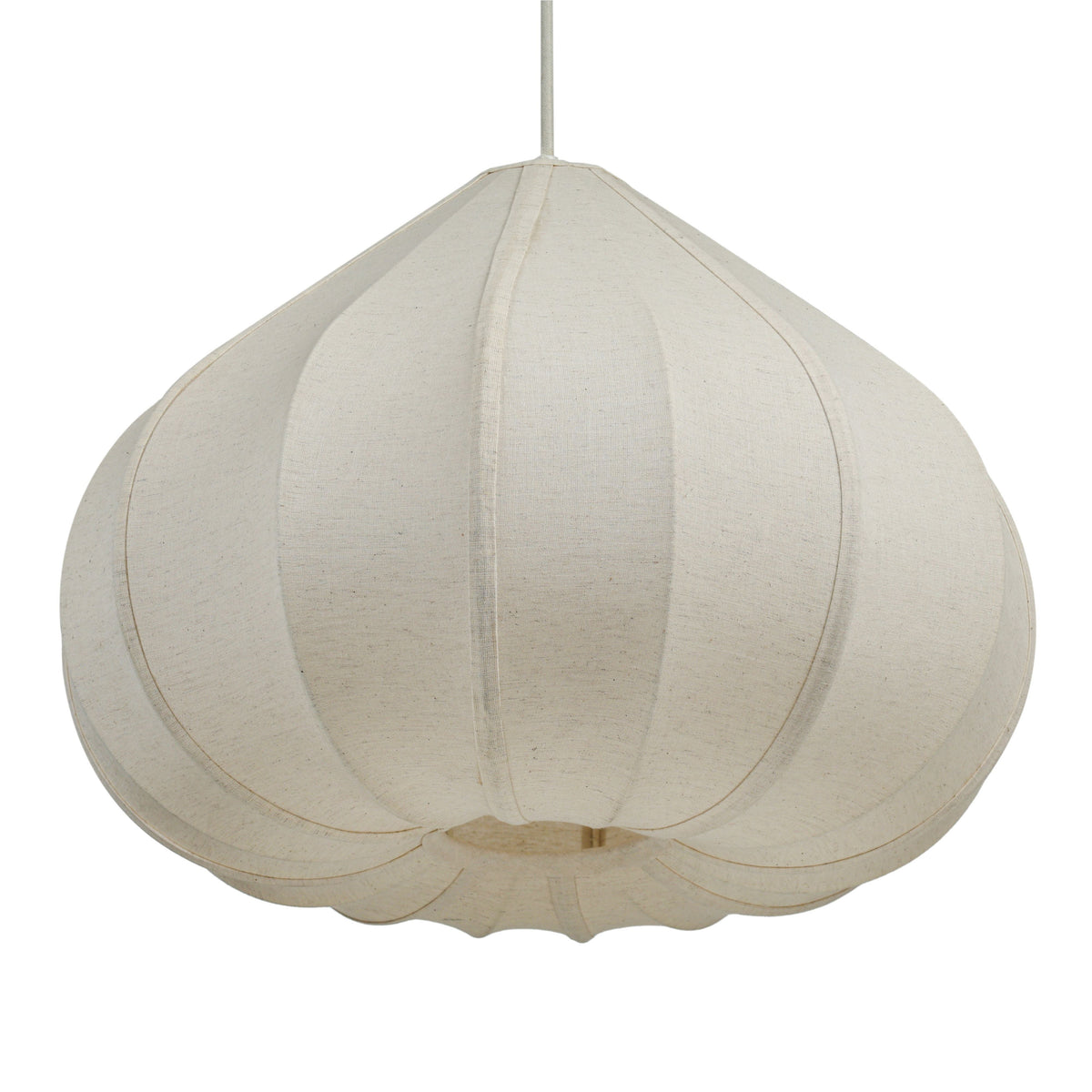 Zubeda Cotton Teardrop Pendant Lamp