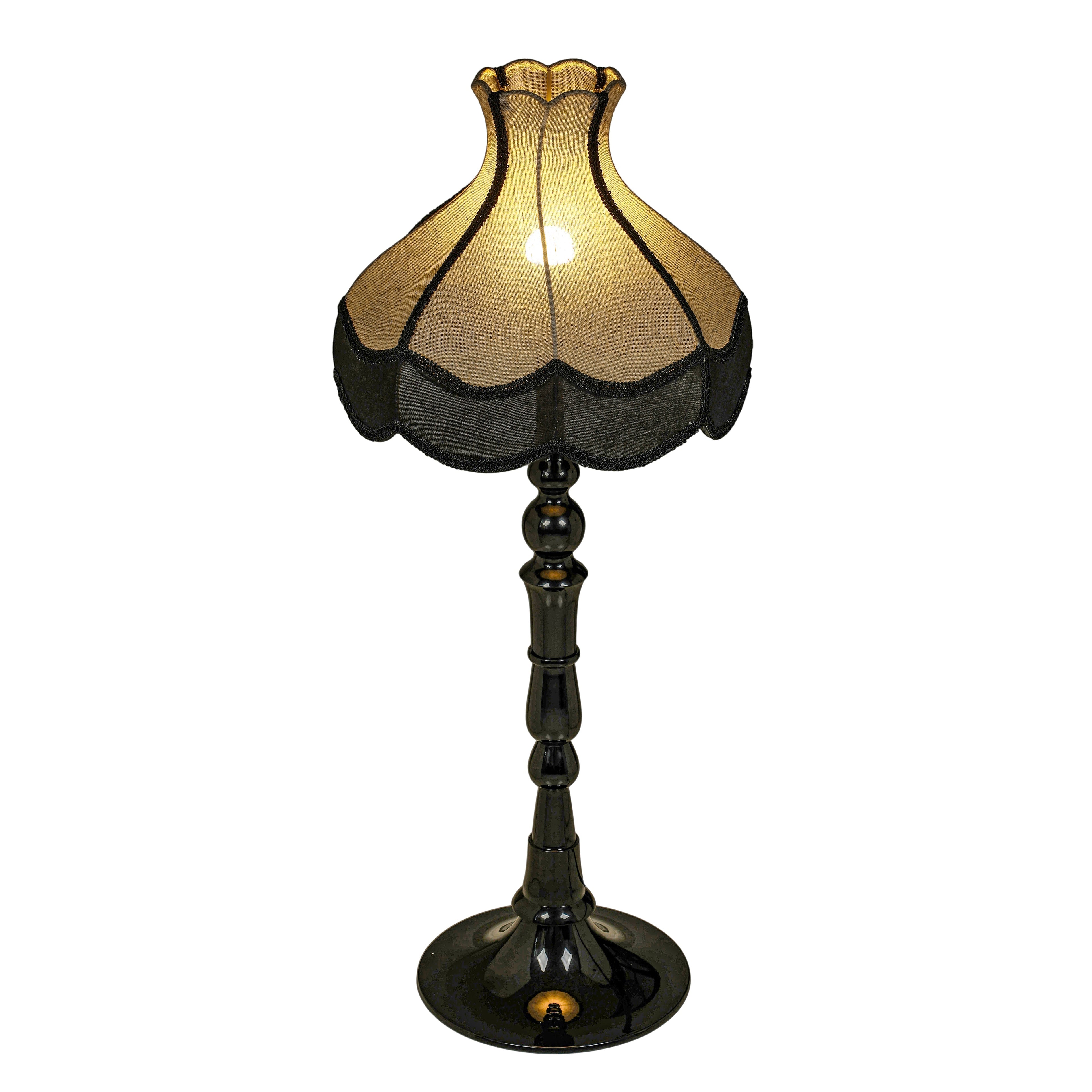 Buchanan Black Aluminum Table Lamp