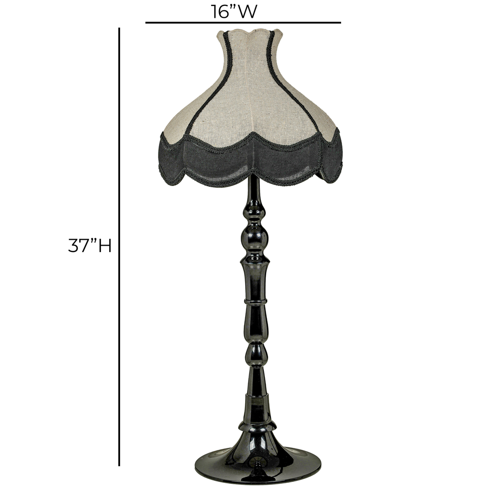 Buchanan Black Aluminum Table Lamp