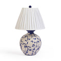 Diana Blue &amp; White Table Lamp