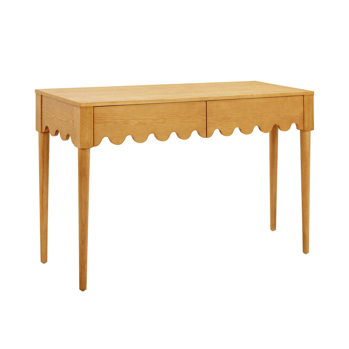 Oodle 48" Natural Ash 2-Drawer Desk