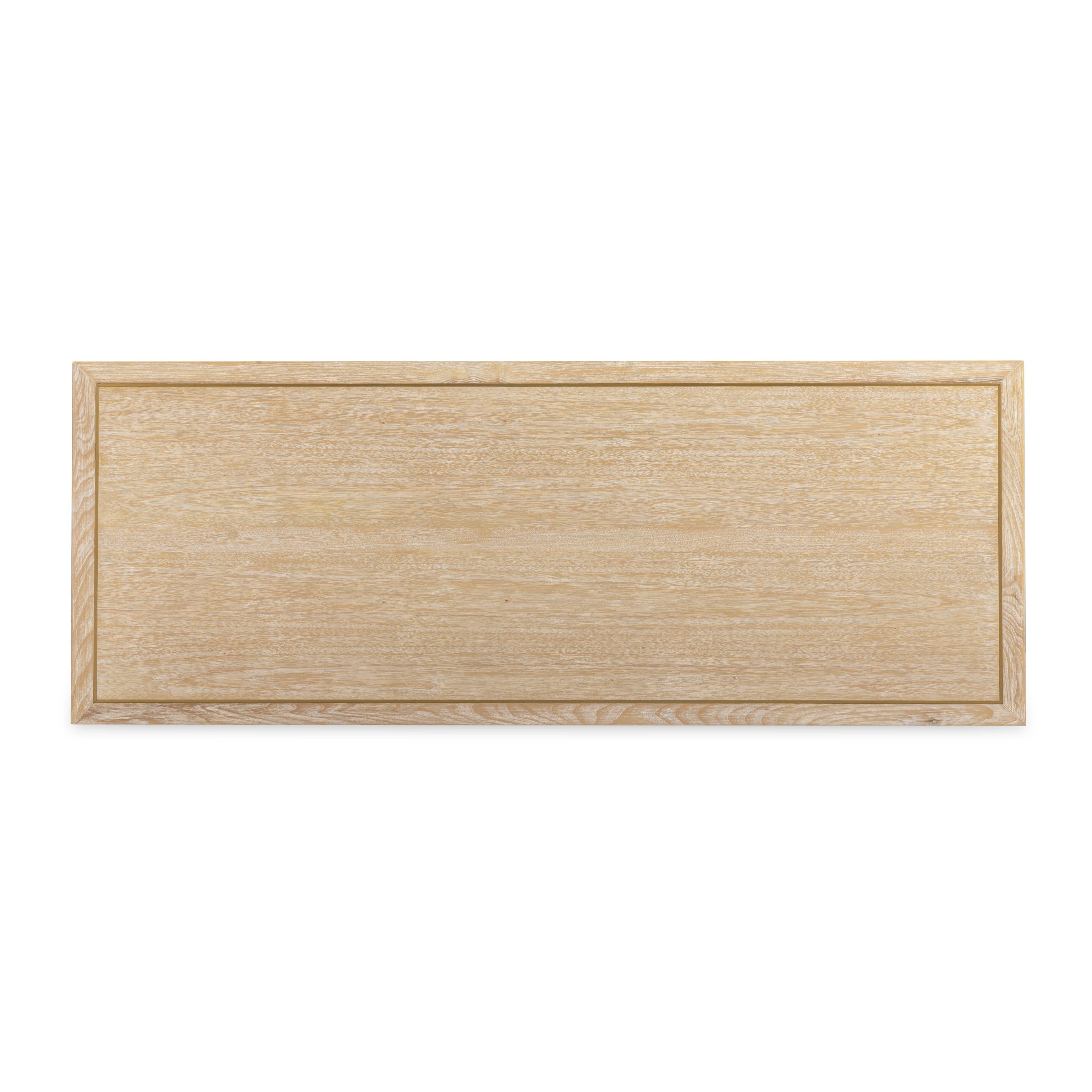 Hera 62'' Natural Washed Executive Desk