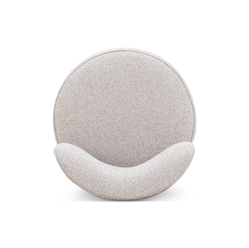 Amaya Grey Textured Performance Fabric Swivel Desk Chair