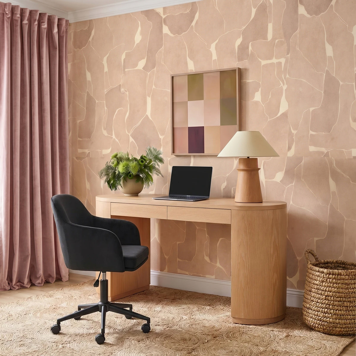 Sydney Performance Velvet Office Desk Chair