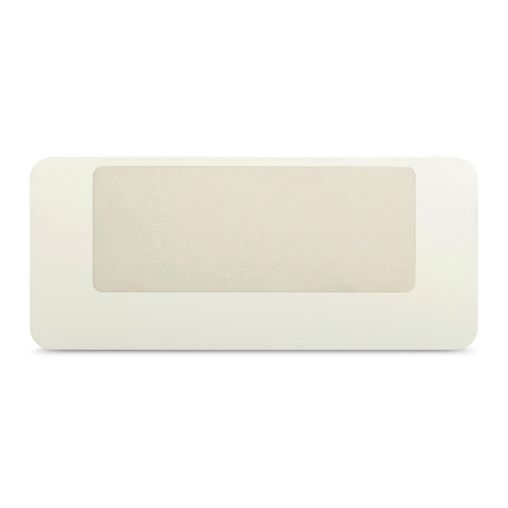 Sarah 55" Cream 2-Drawer Executive Work Desk