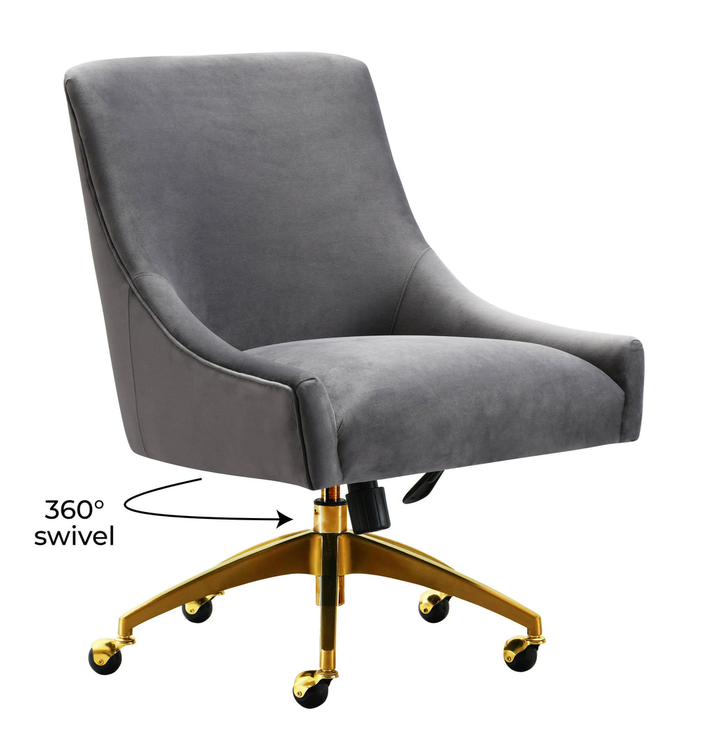 Beatrix Performance Velvet Office Swivel Chair