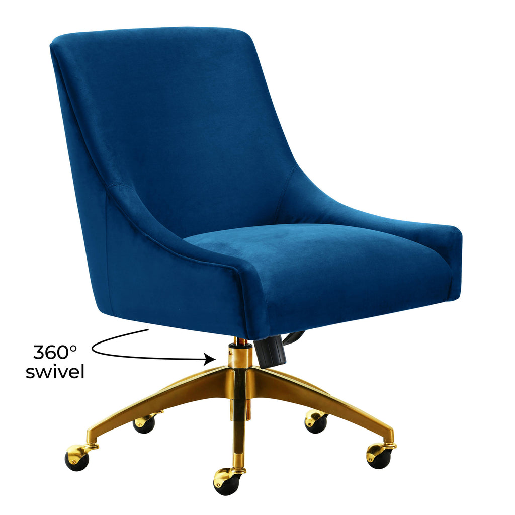 Beatrix Performance Velvet Office Swivel Chair