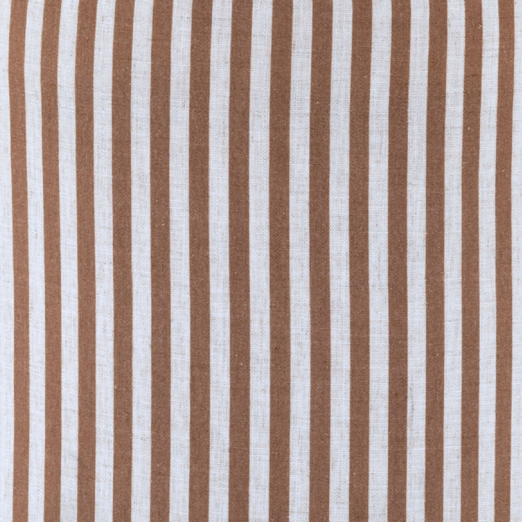 Alyssa Striped Performance Linen Rolling Desk Chair