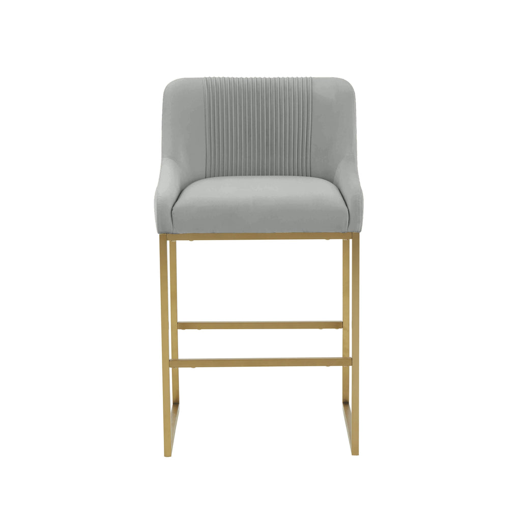 Lisa Pleated Performance Velvet Dining Chair