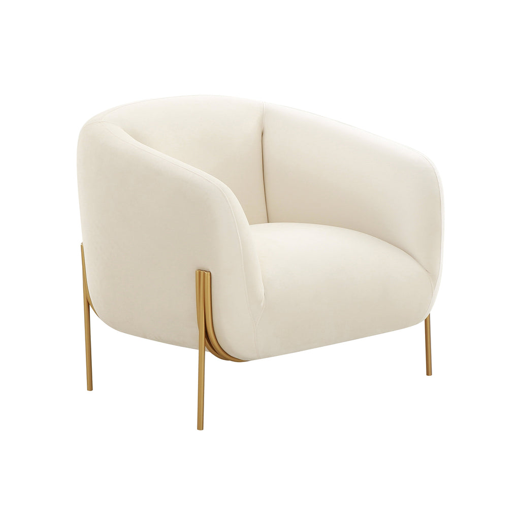 Kandra Performance Velvet Accent Chair