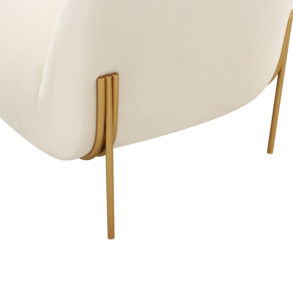 Kandra Performance Velvet Accent Chair