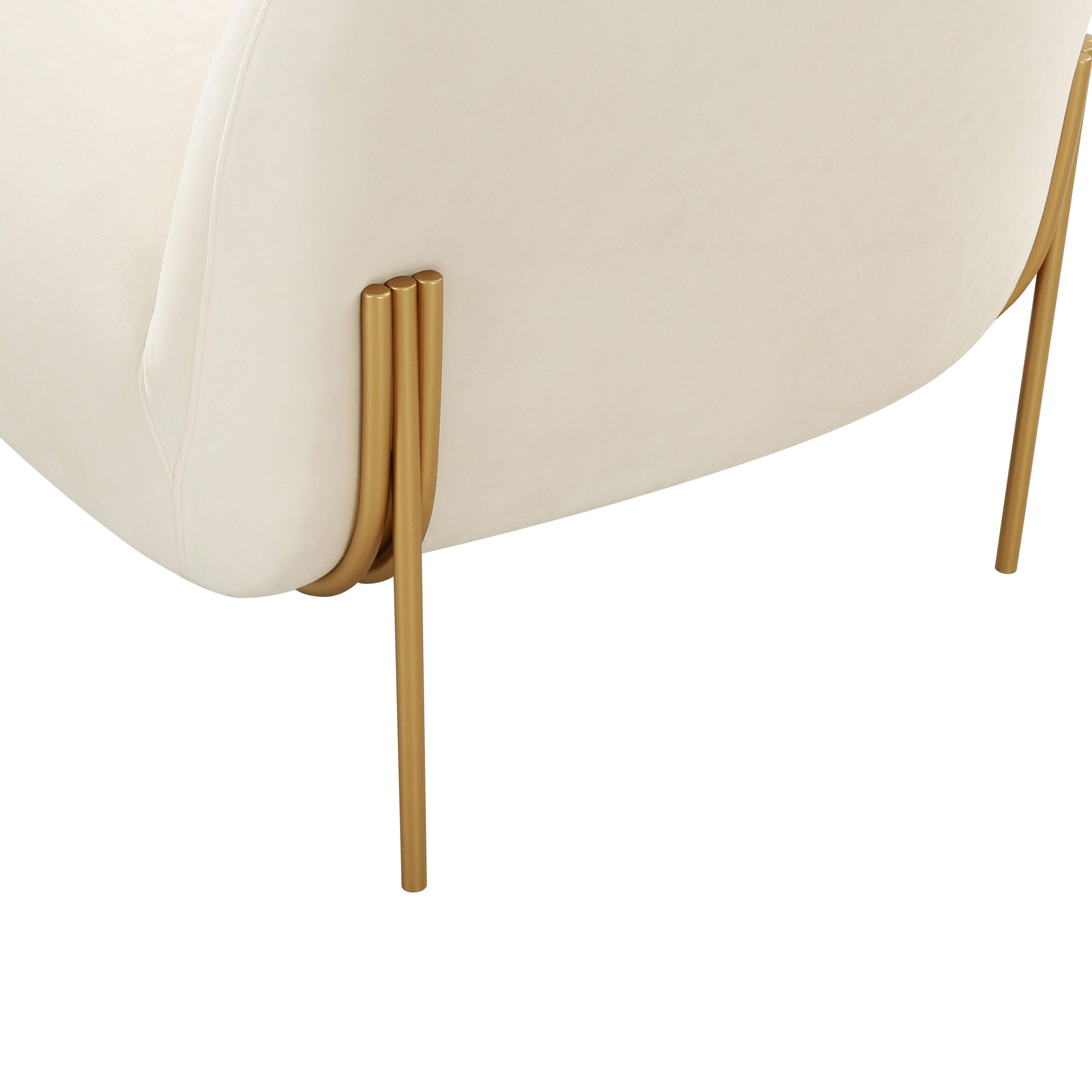 Kandra Performance Velvet Accent Chair