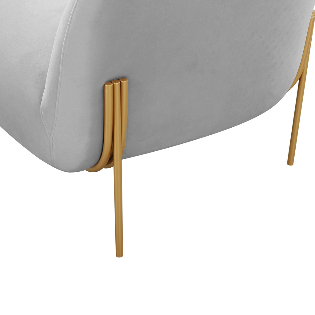 Kandra Performance Velvet Accent Chair