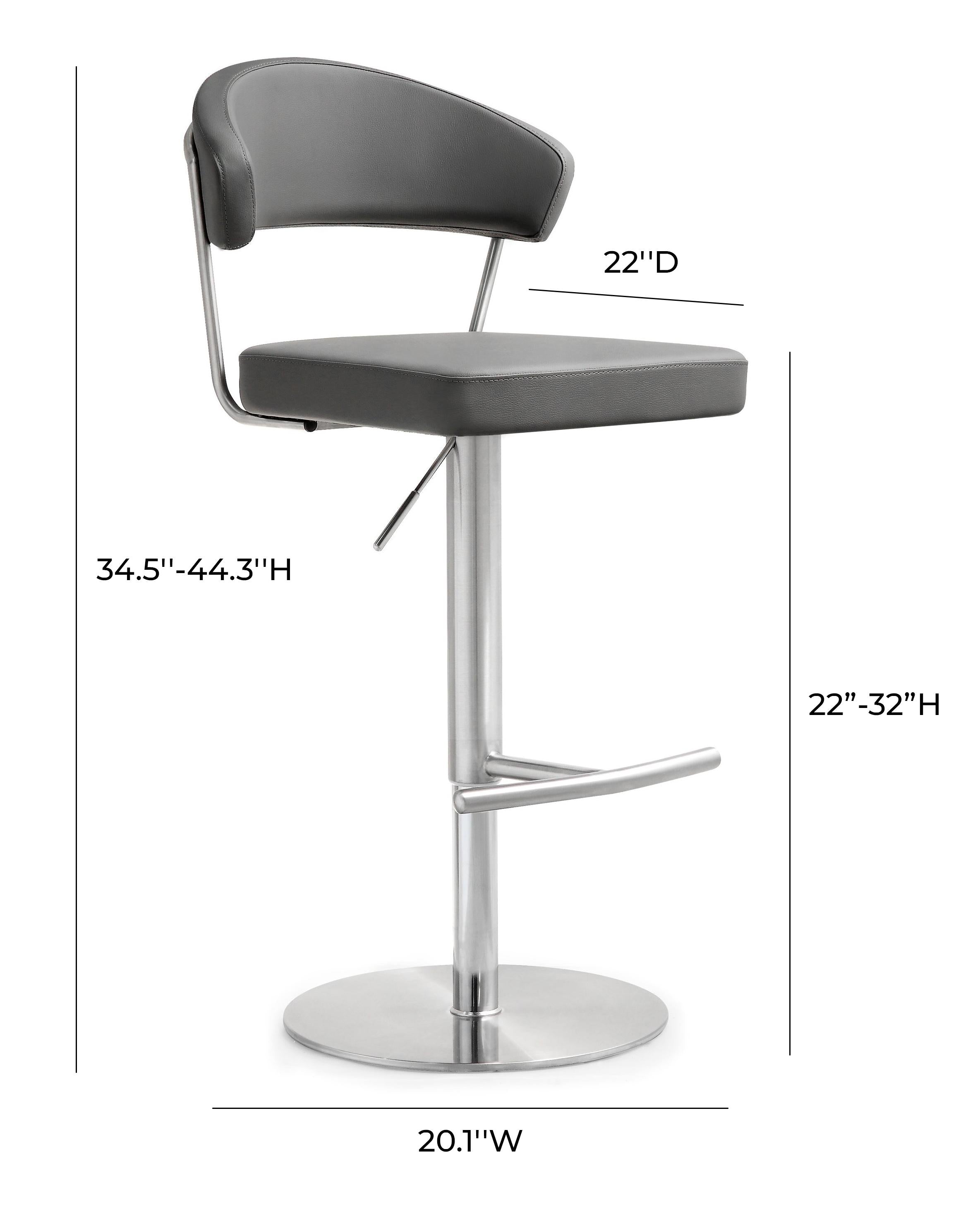 Cosmo Performance Vegan Leather Adjustable Stool