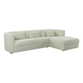 Callie 2-Piece Performance Velvet L-Shaped Sectional
