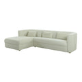 Callie 2-Piece Performance Velvet L-Shaped Sectional