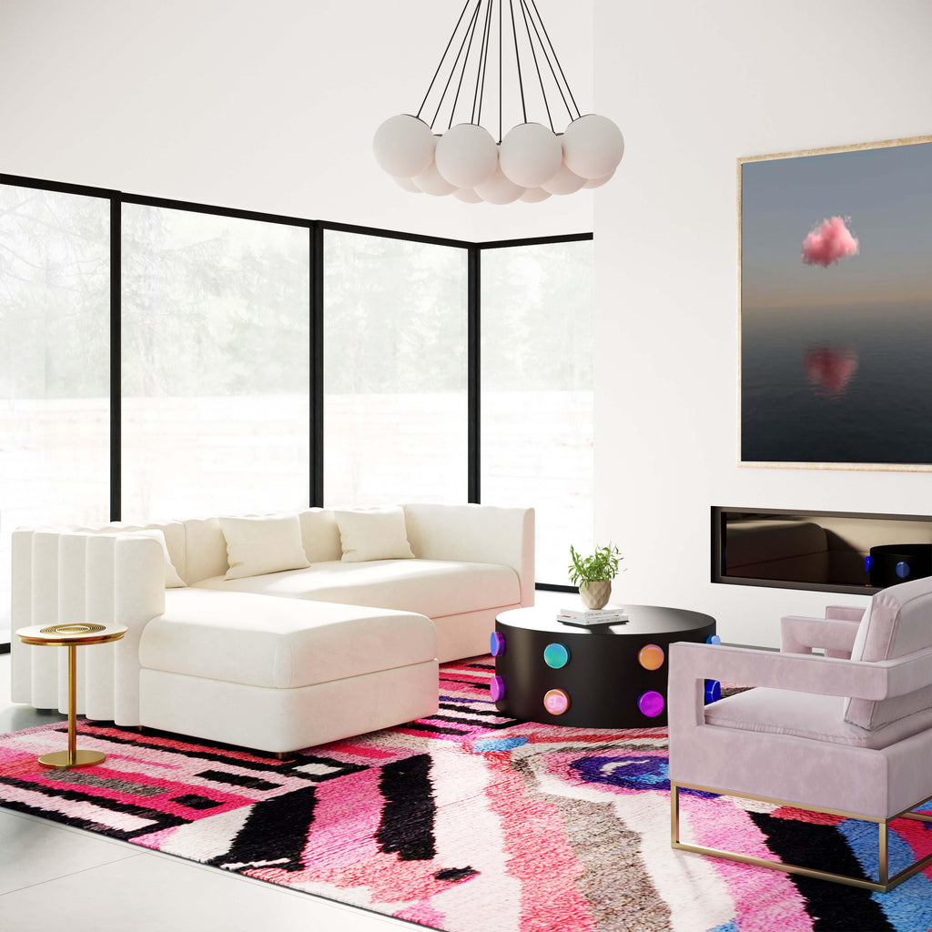 Callie 2-Piece Performance Velvet L-Shaped Sectional