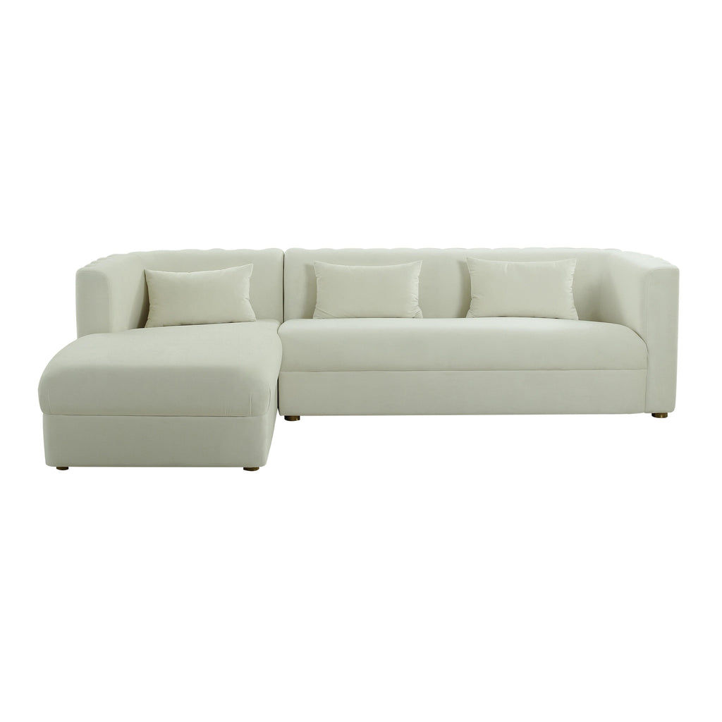 Callie 2-Piece Performance Velvet L-Shaped Sectional