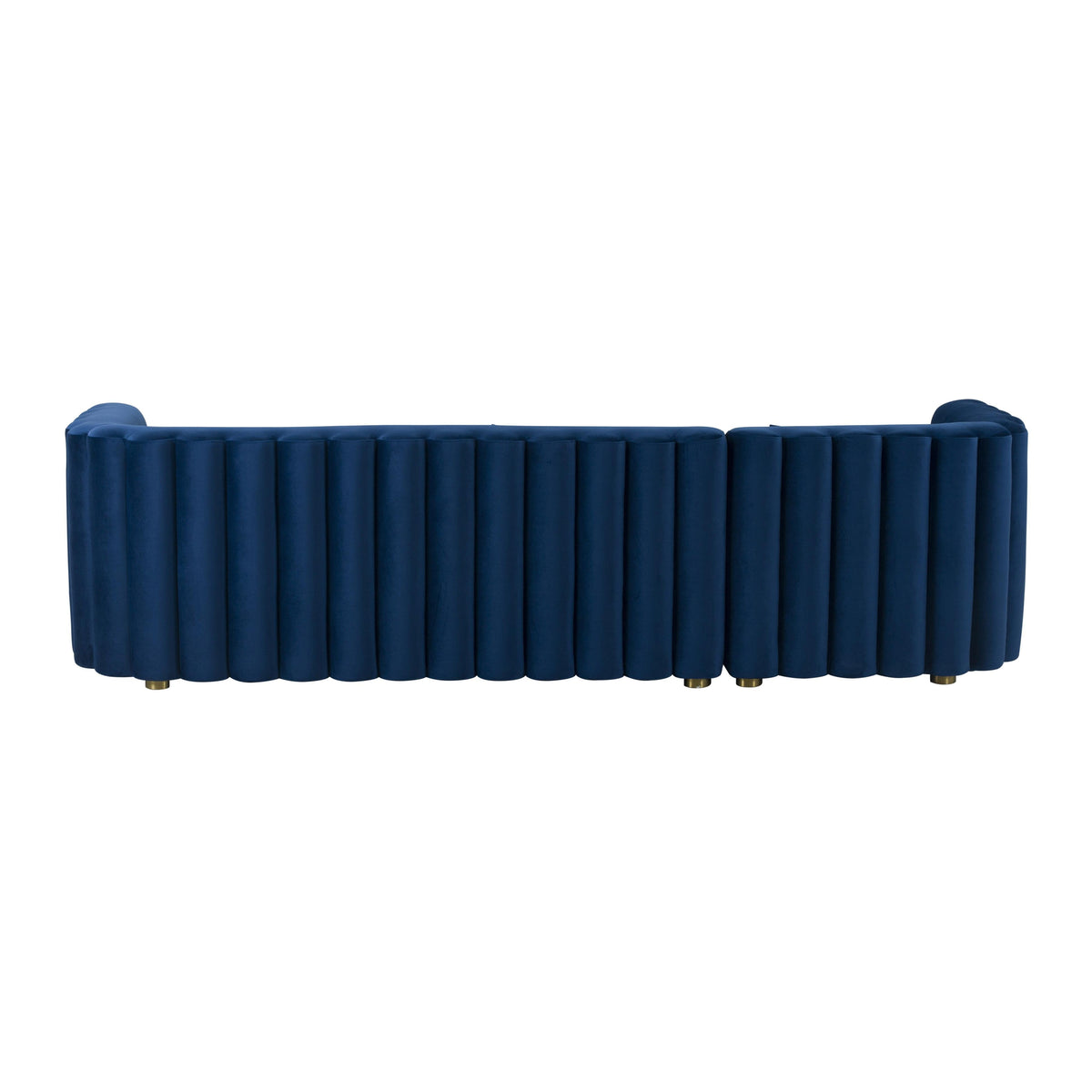 Callie 2-Piece Performance Velvet L-Shaped Sectional