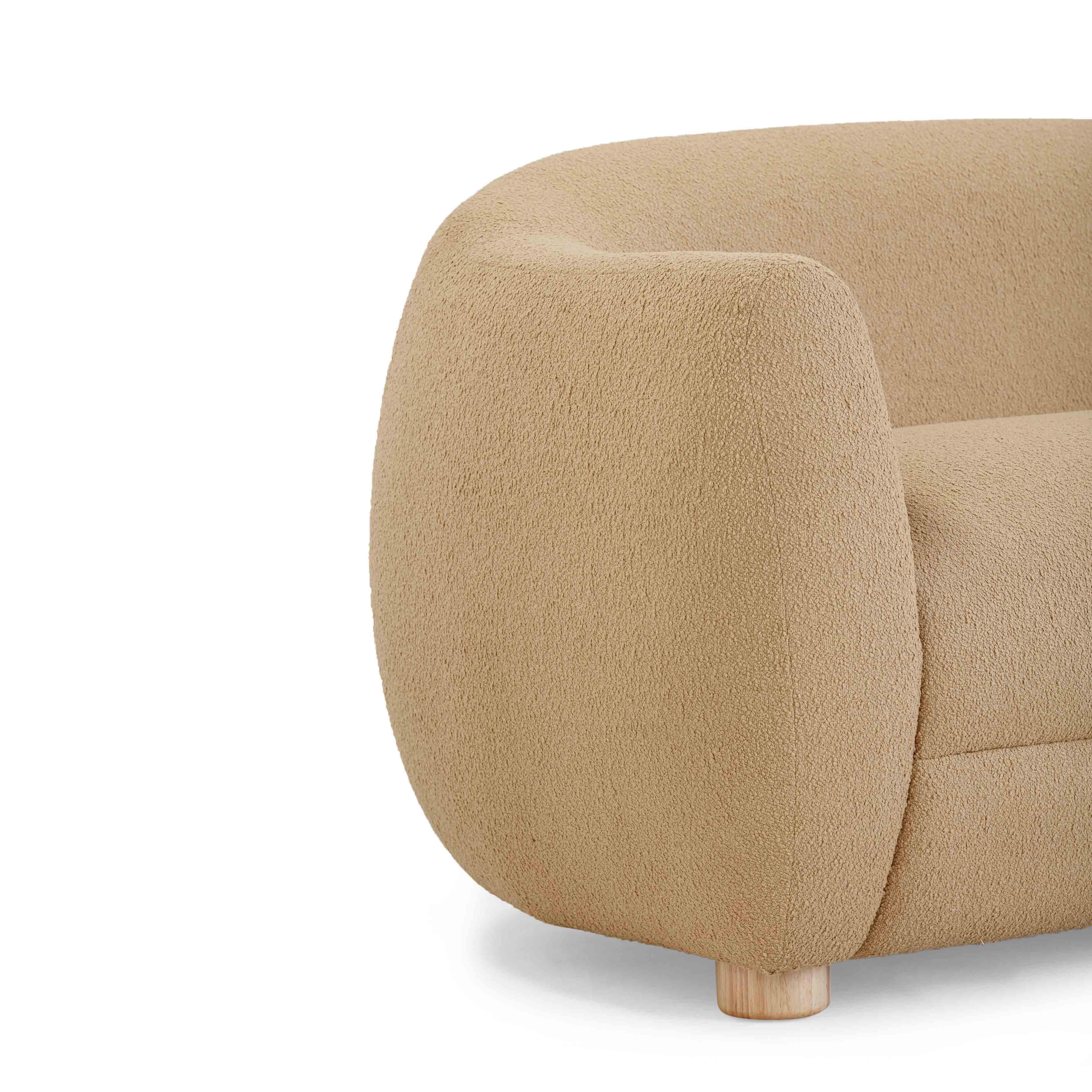 Judy 80" Contract-Grade Boucle Sofa