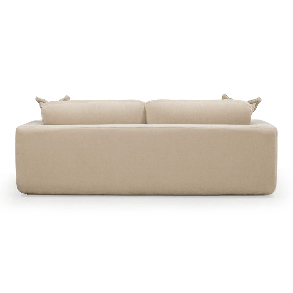 Miri 90.5" Upcycled Contract-Grade Washed Velvet Sofa
