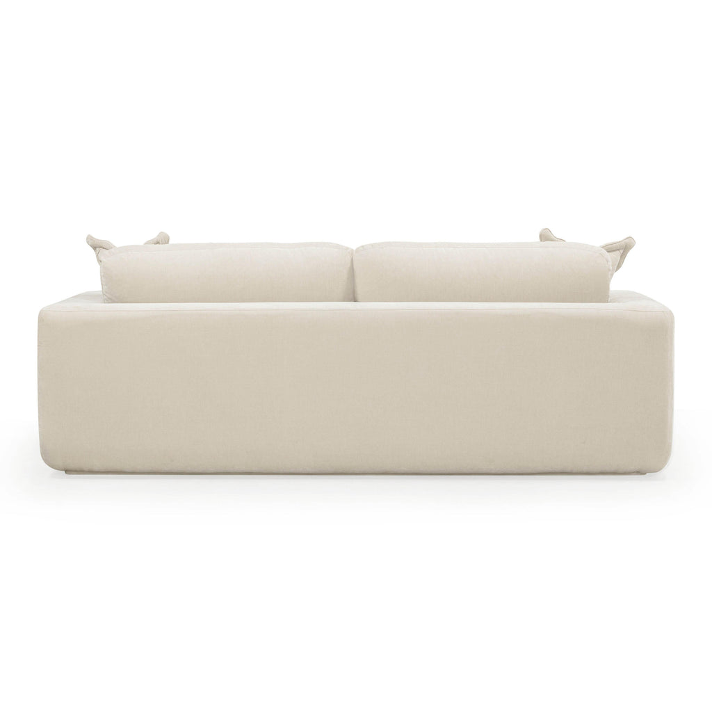 Miri 90.5" Upcycled Contract-Grade Washed Velvet Sofa