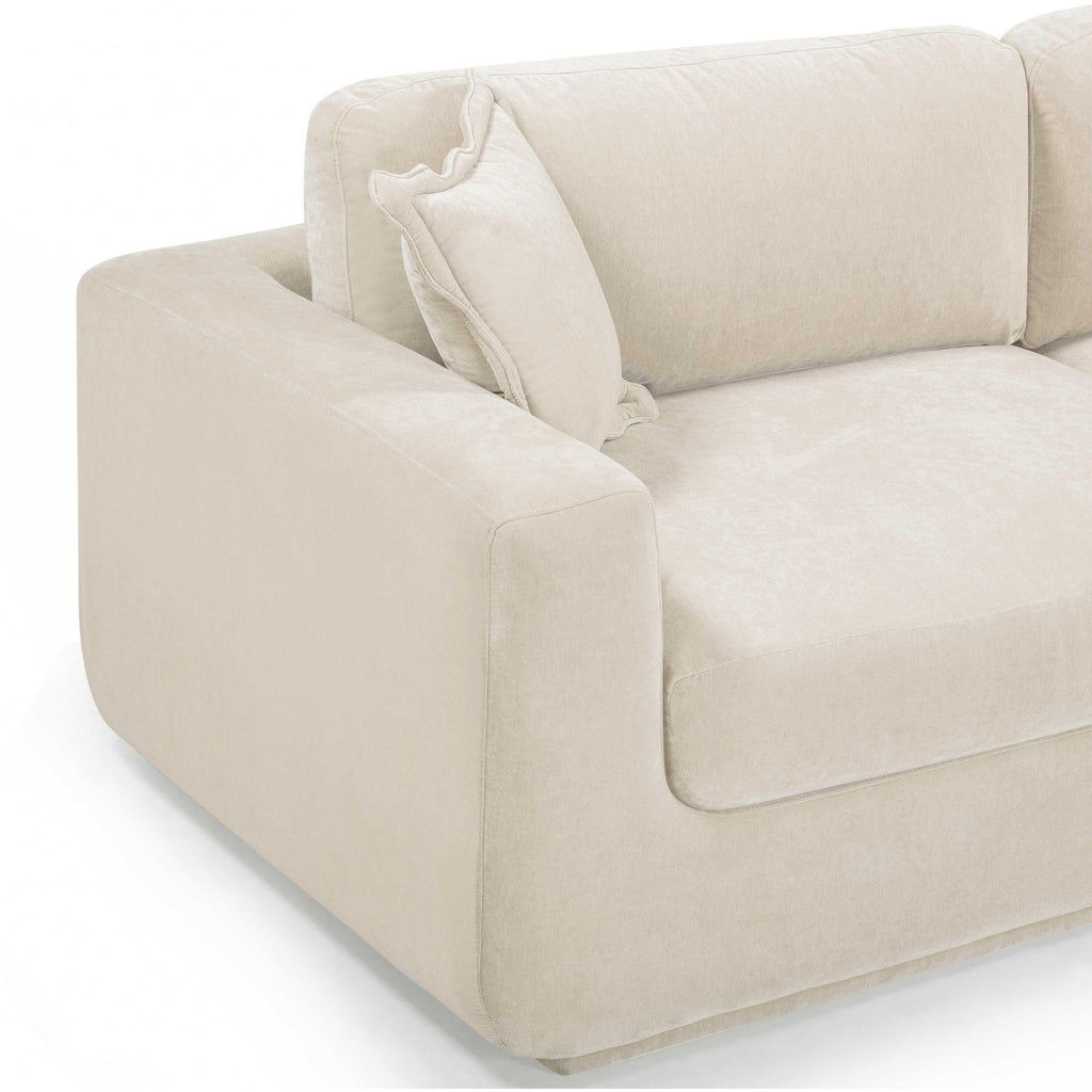 Miri 90.5" Upcycled Contract-Grade Washed Velvet Sofa