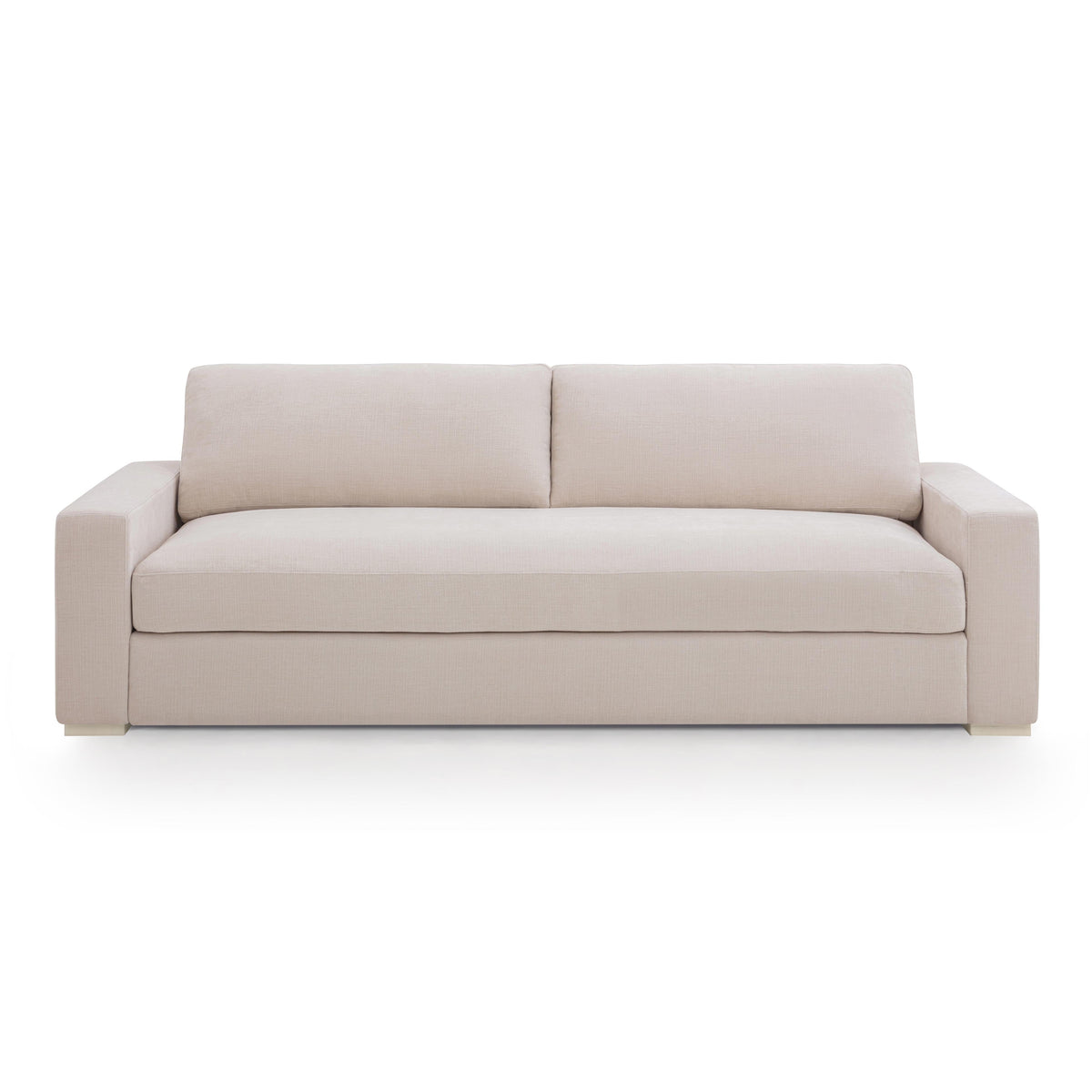 Beckham 96" Performance Chenille Sofa — Cream null