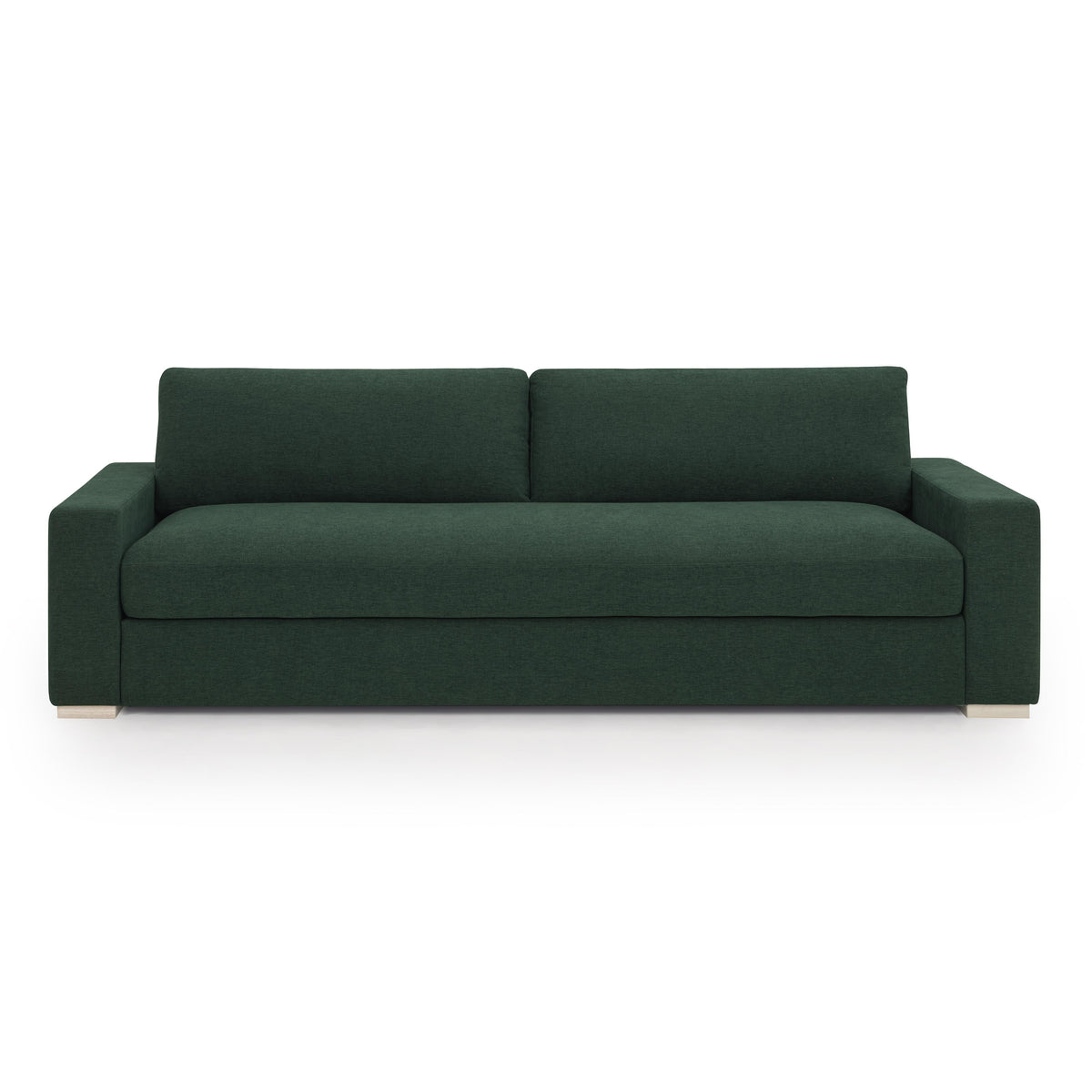 Beckham 96" Performance Chenille Sofa — Green null