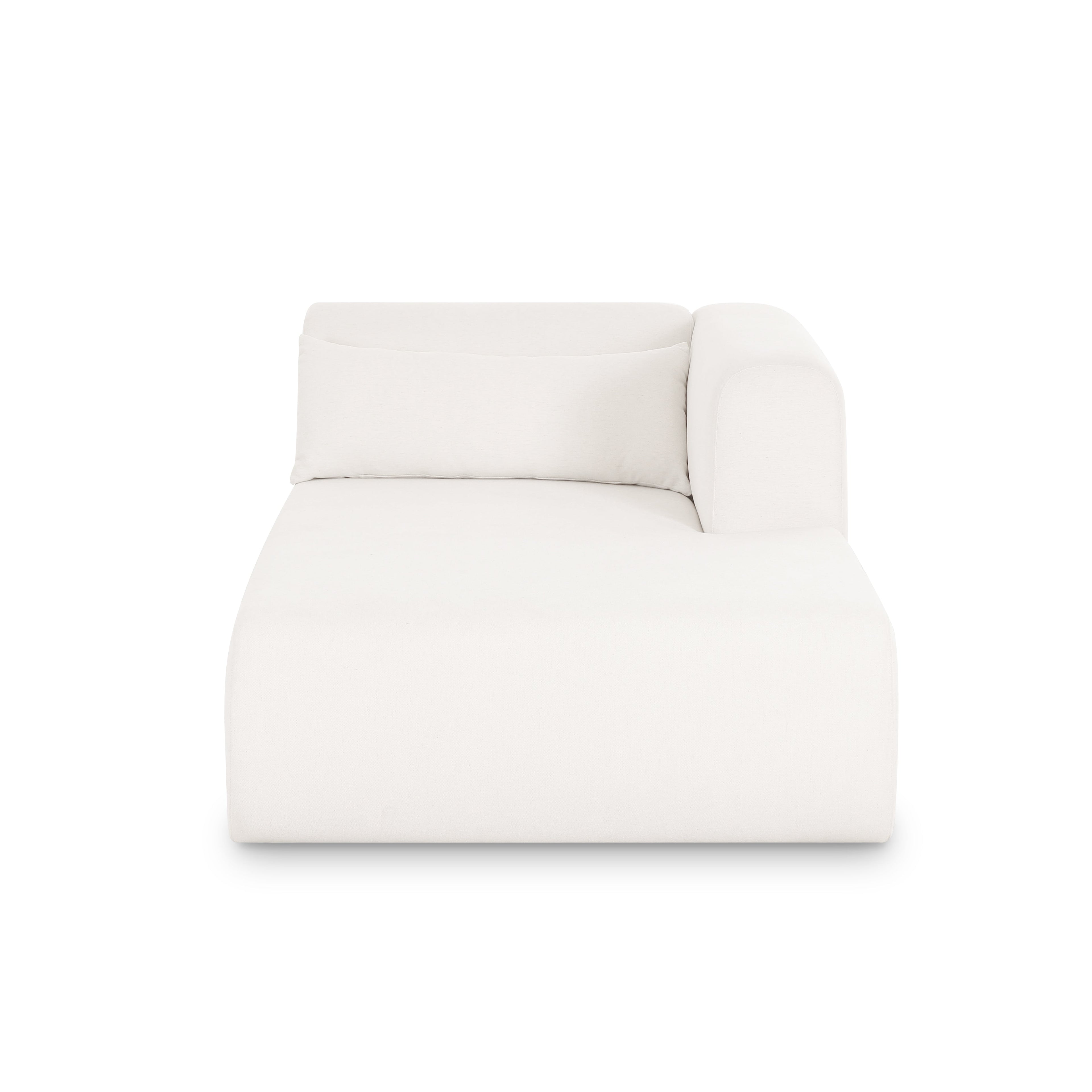 Tarra Cream Performance Chenille Modular Chaise