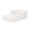 Tarra Cream Performance Chenille Modular Chaise