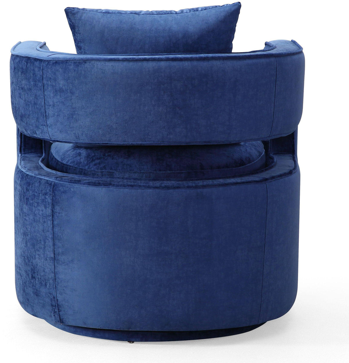 Kennedy Performance Velvet Swivel Accent Chair