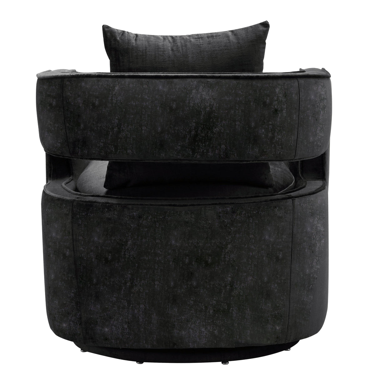 Kennedy Performance Velvet Swivel Accent Chair