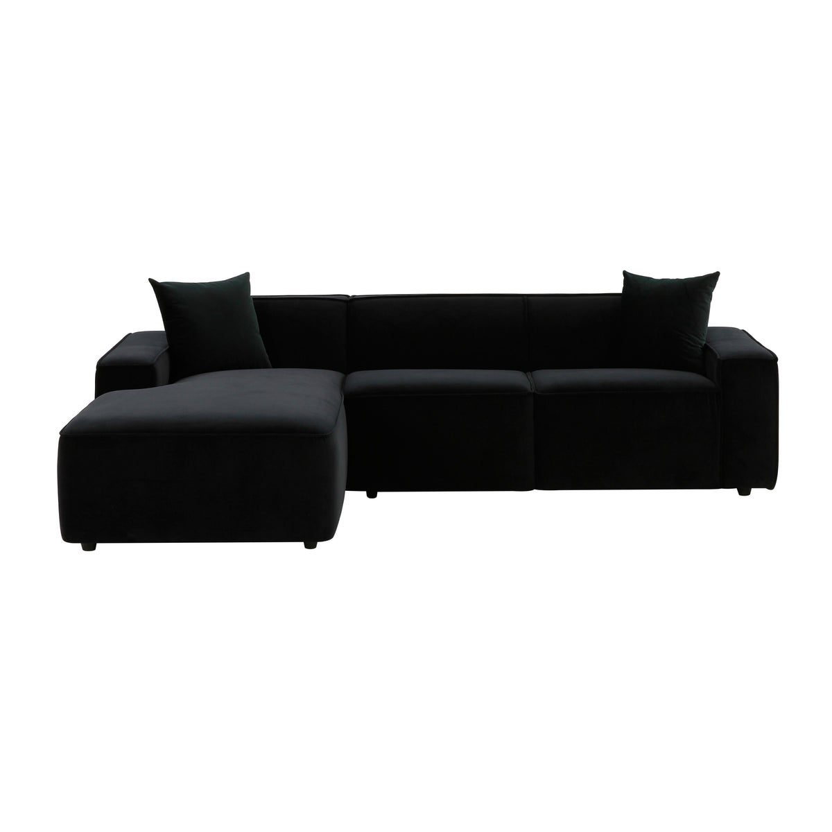 Olafur 2-Piece Performance Fabric L-Shaped Sectional