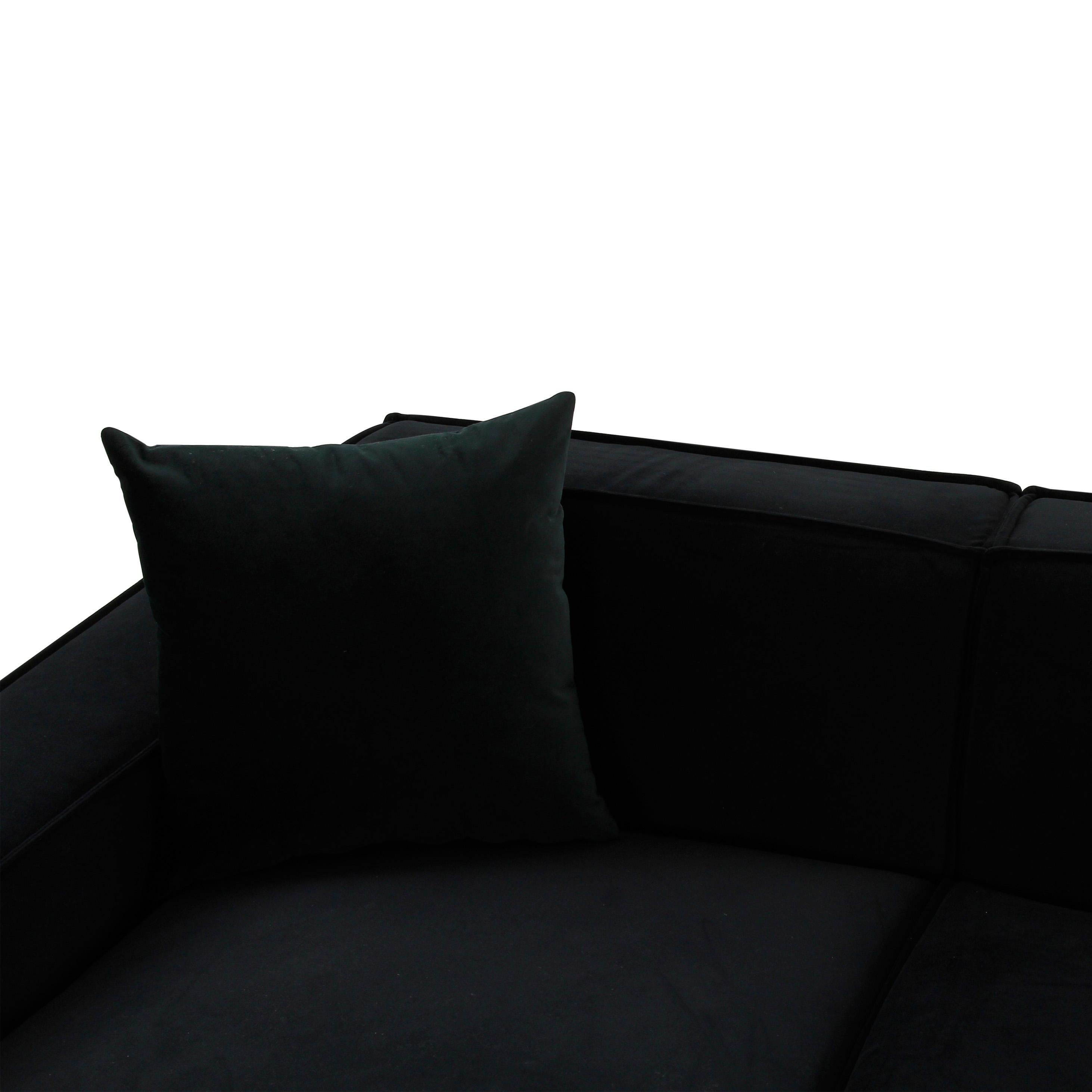 Olafur 2-Piece Performance Fabric L-Shaped Sectional