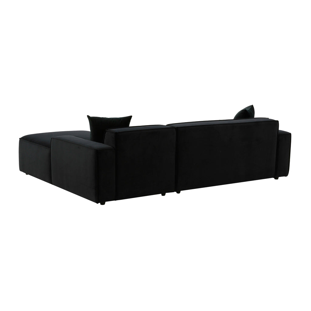 Olafur 2-Piece Performance Fabric L-Shaped Sectional
