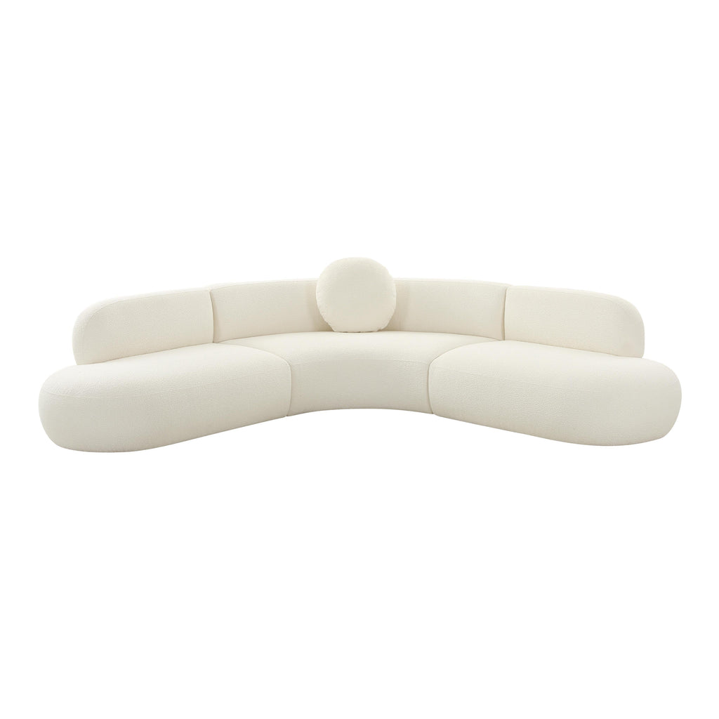 Broohah 3-Piece Performance Fabric L-Shaped Sectional