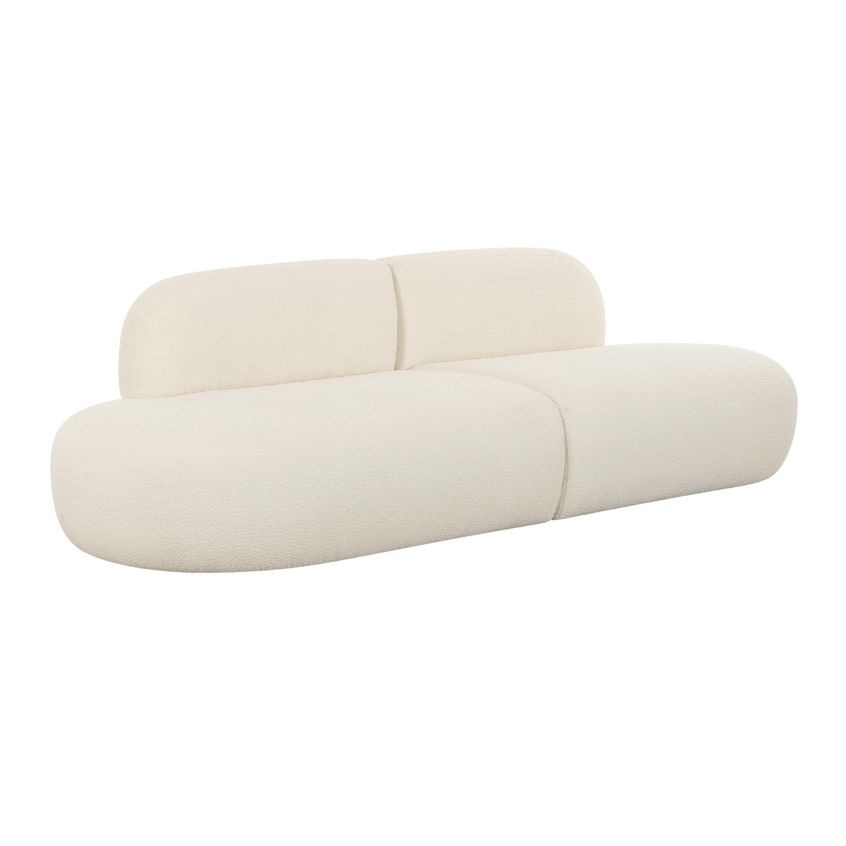 Broohah 94" Performance Fabric Sofa — Cream null