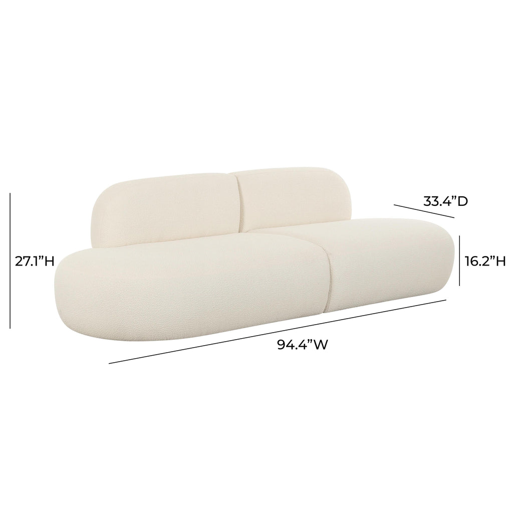 Broohah 94" Performance Fabric Sofa