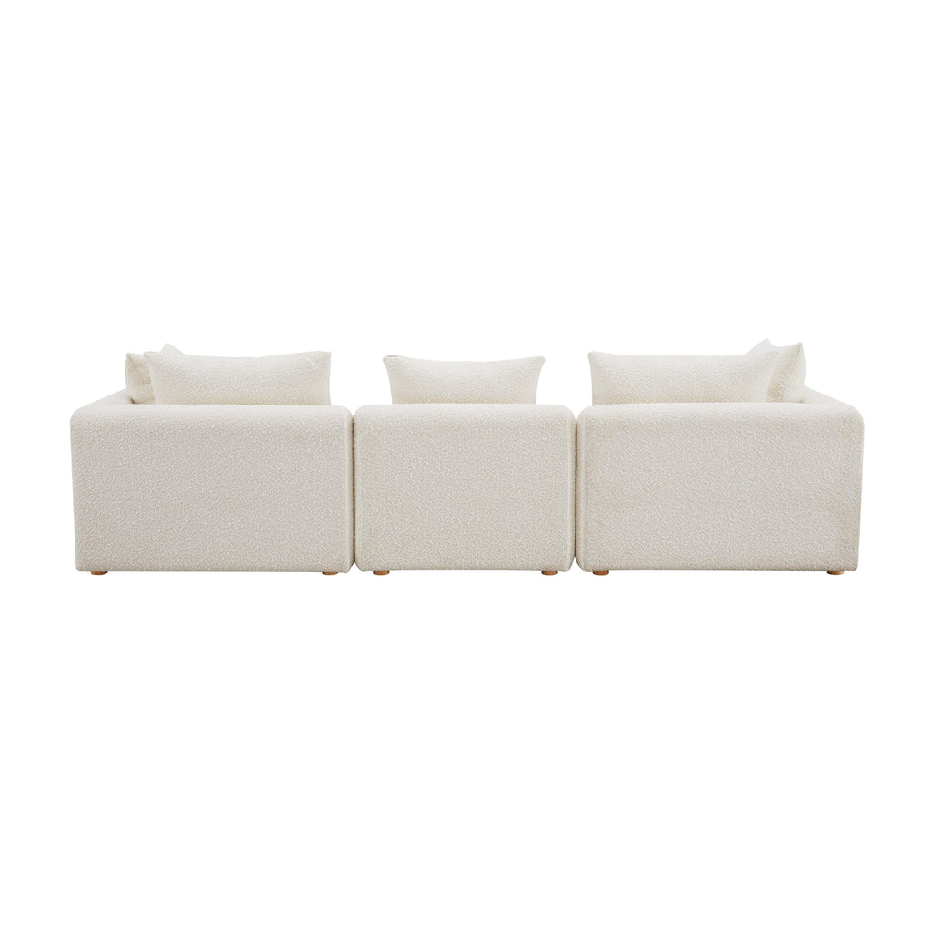 Hangover 112.5" Cream Performance Boucle Sofa