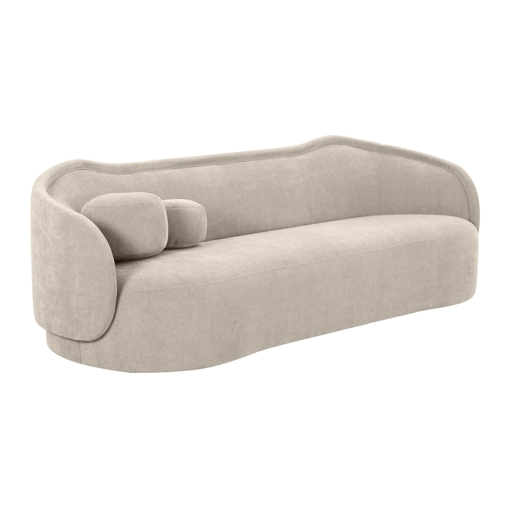 Circe 92.5" Performance Textured Velvet Sofa