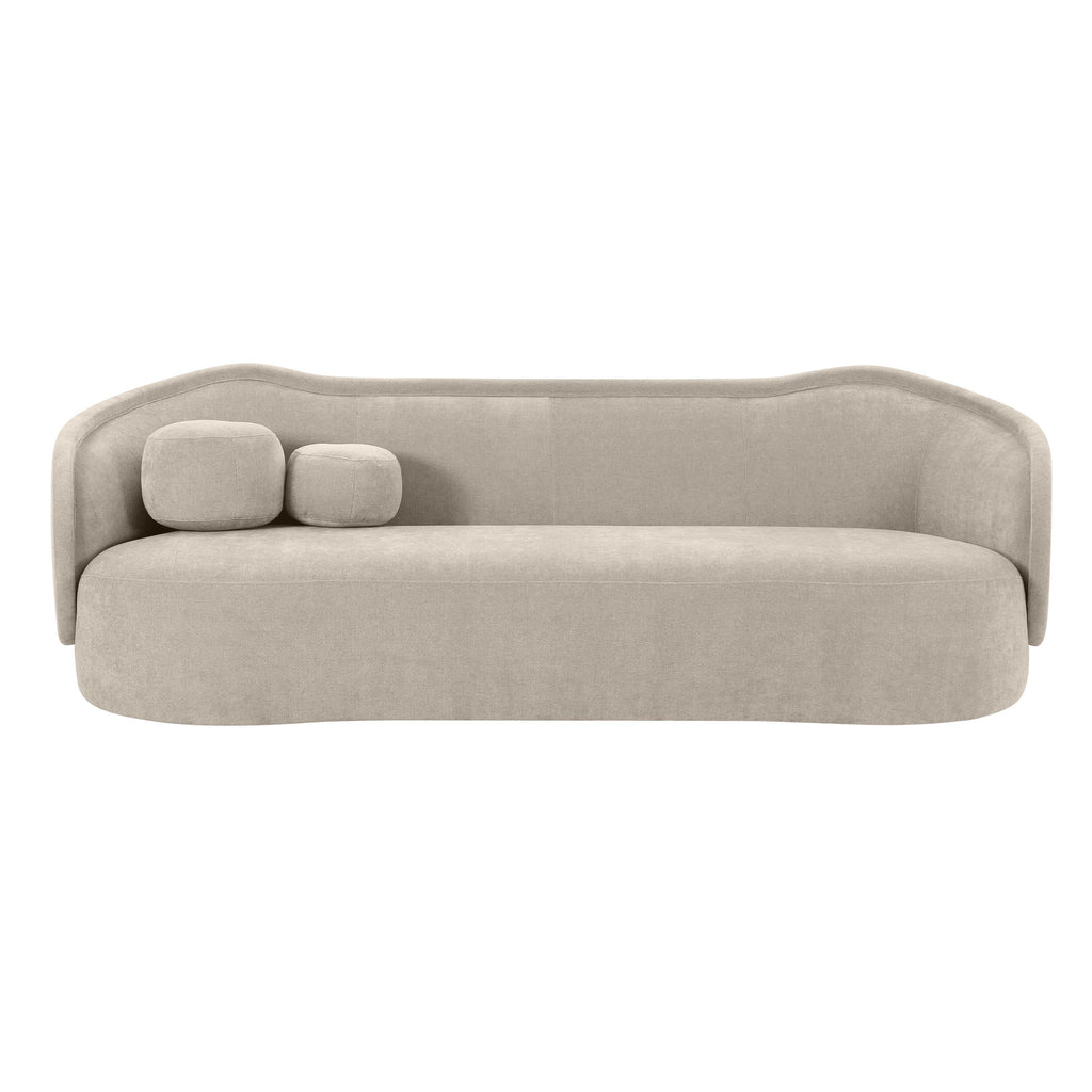 Circe 92.5" Performance Textured Velvet Sofa