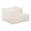 Tarra Fluffy Oversized Performance Corduroy Modular Corner Chair