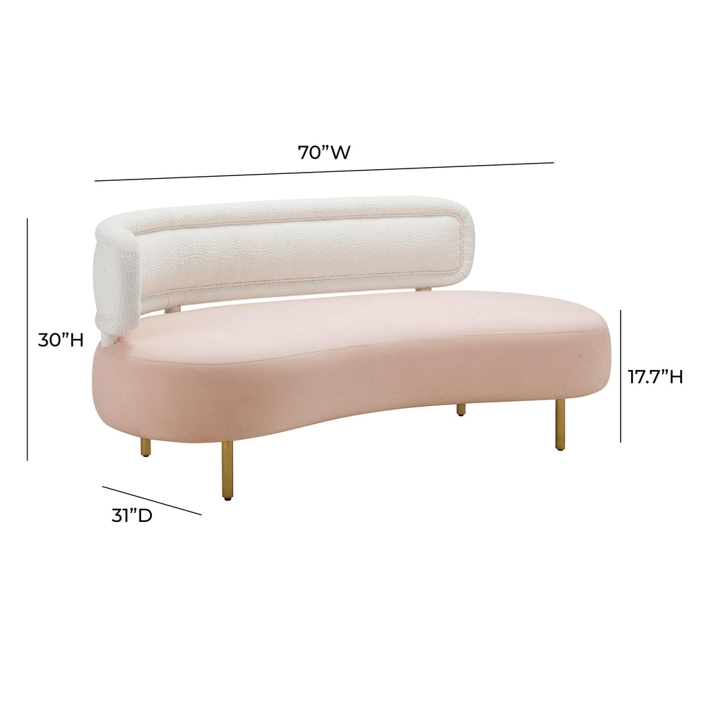 Tischa 70" Performance Fabric Sofa