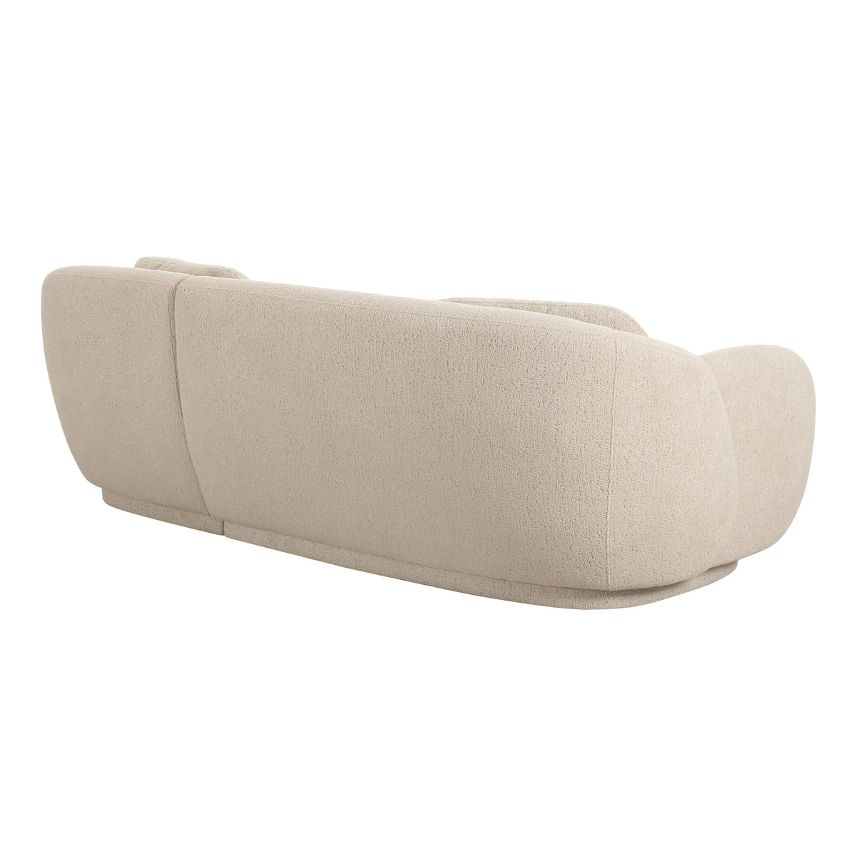 Misty 2-Piece Cream Performance Boucle L-Shaped Sectional