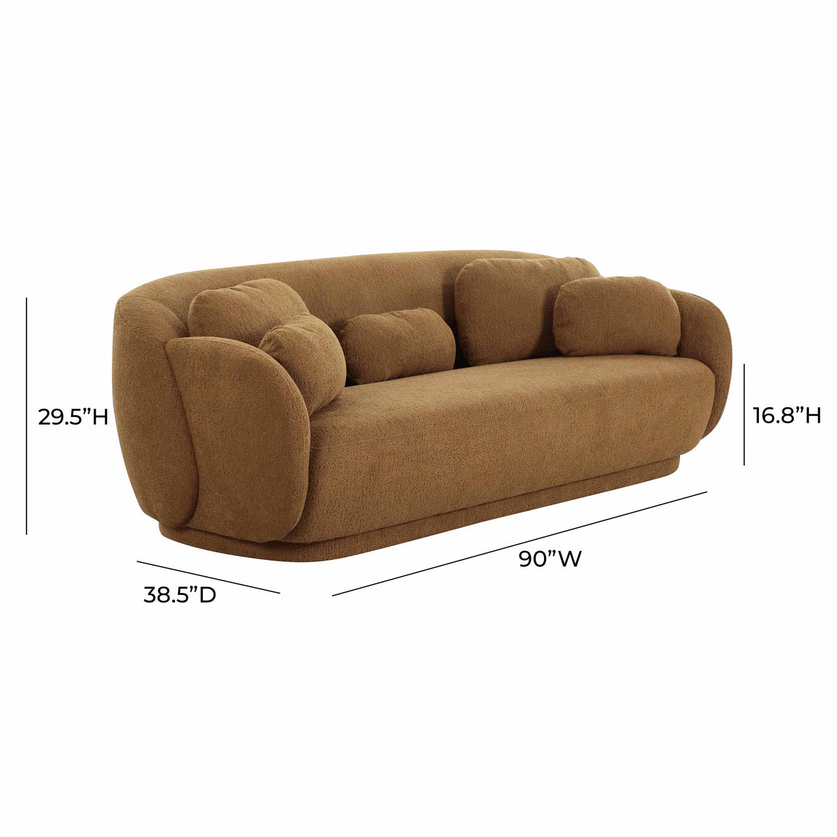 Misty 90" Performance Boucle Sofa